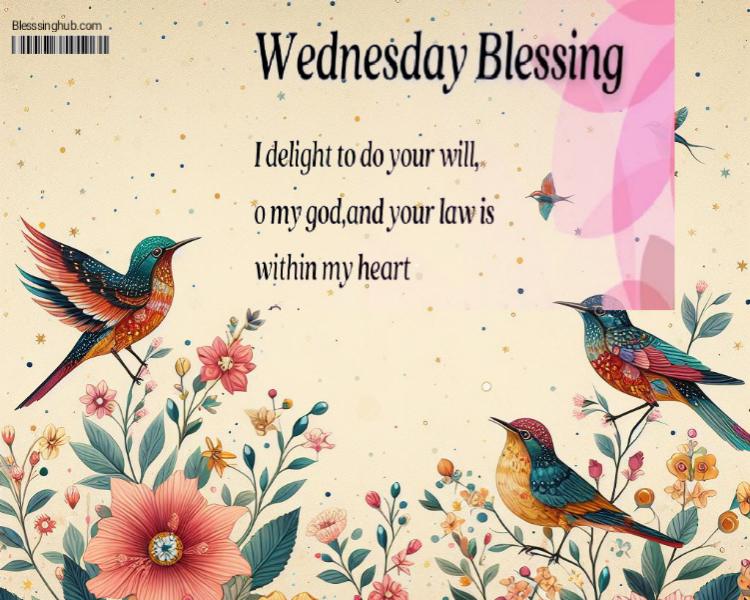 incredible blessing for Wednesday