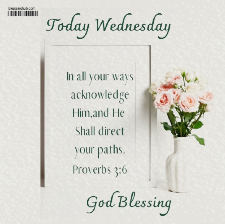 blessings for Wednesday