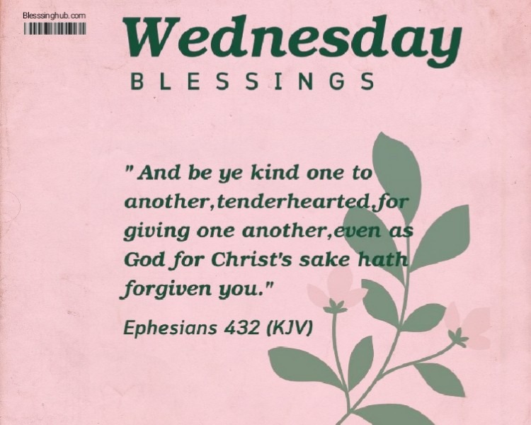 Wednesday blessings image