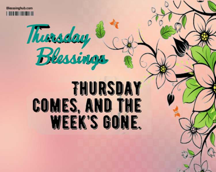 Thursday blessings