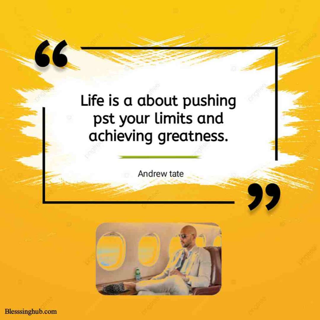 Life is a about pushing past your limits and achieving greatness.