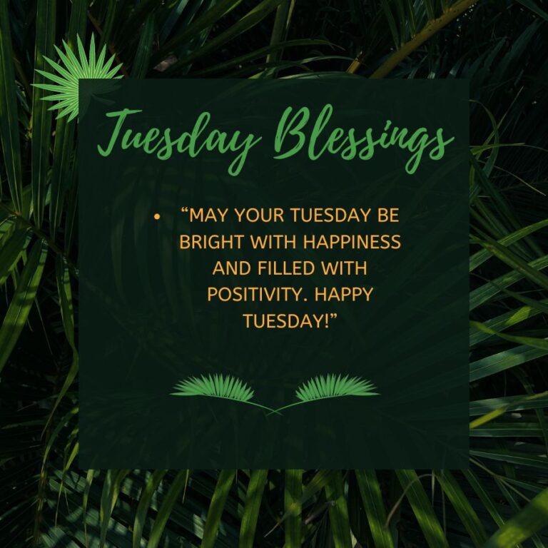 Tuesday Blessings