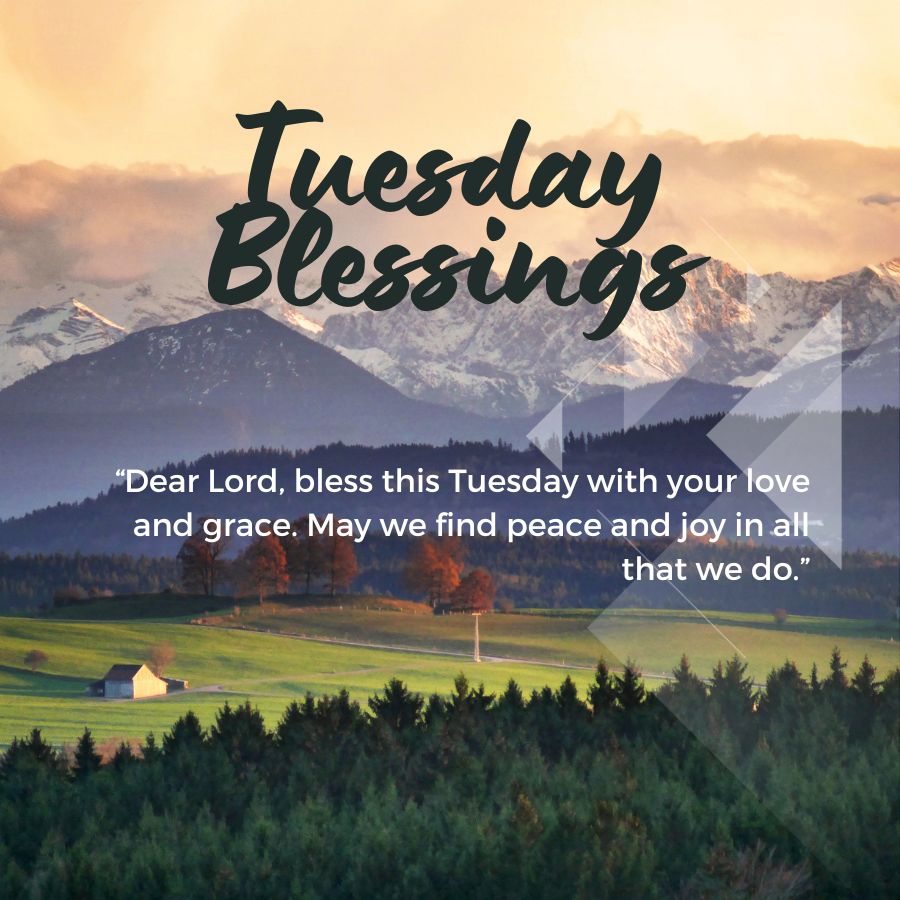 Good Morning Tuesday Blessings