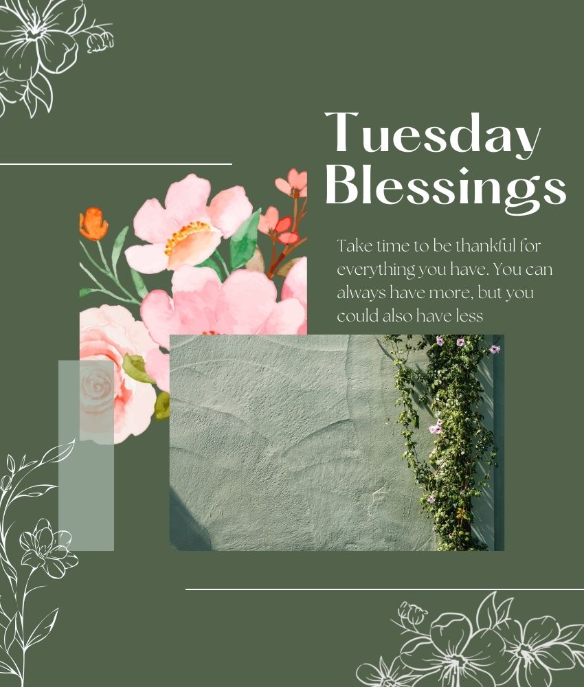 Blessed Tuesday Greetings