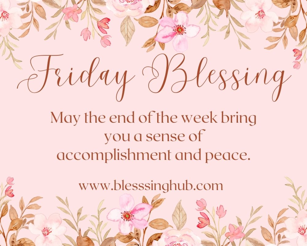 Friday Blessing 