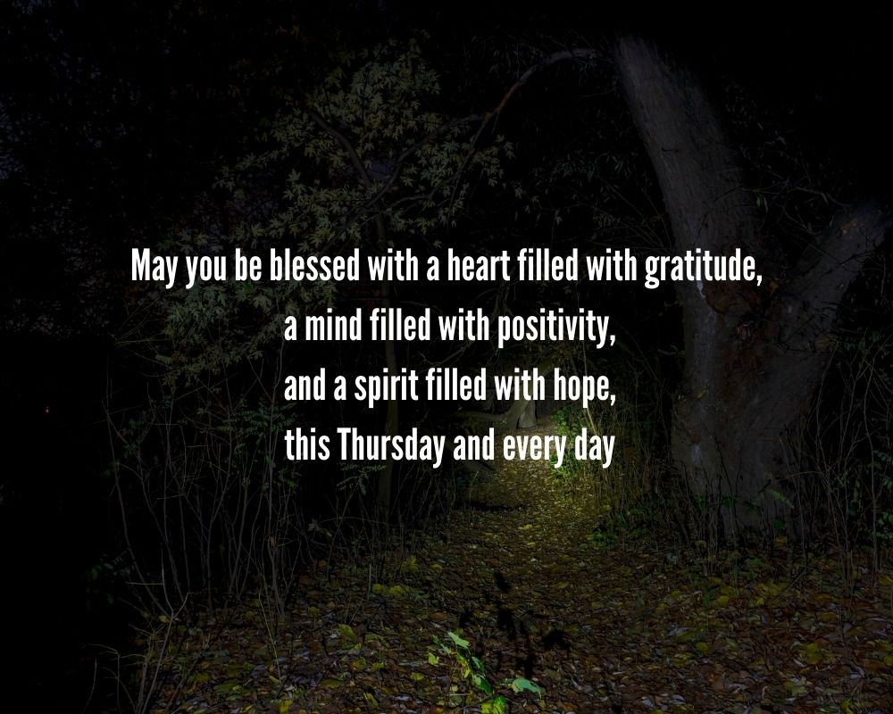 Thursday Blessings