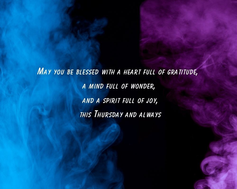 Thursday Blessings