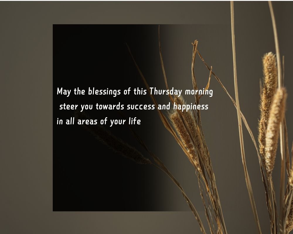 Thursday Blessings