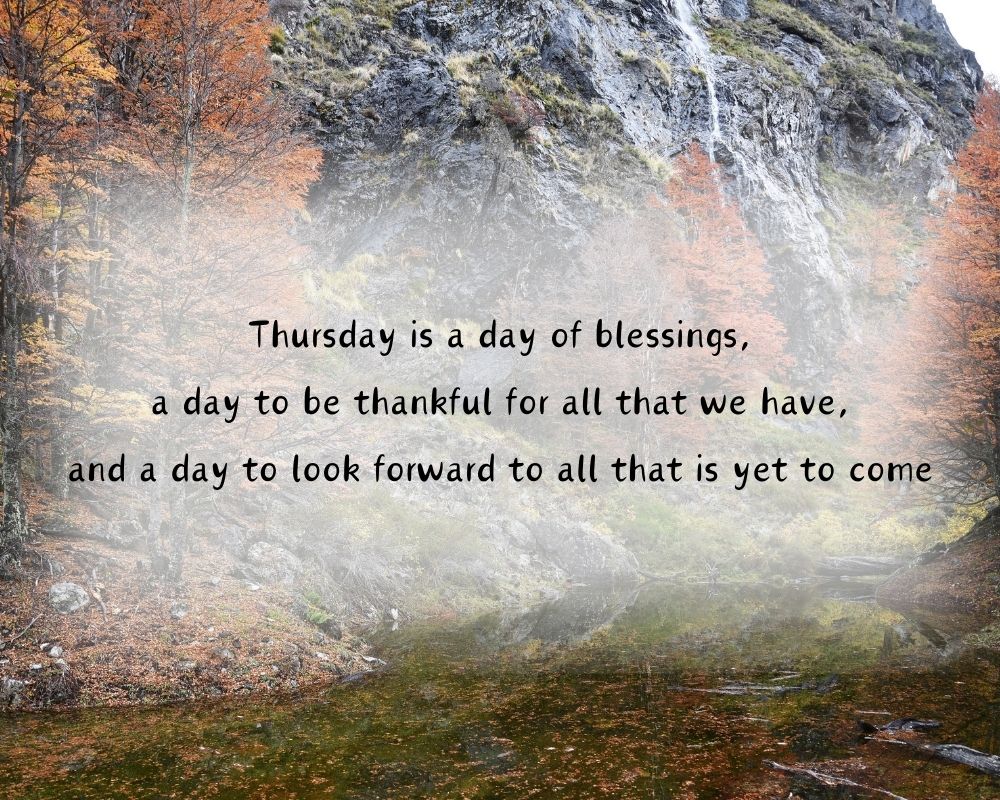 Thursday Blessings