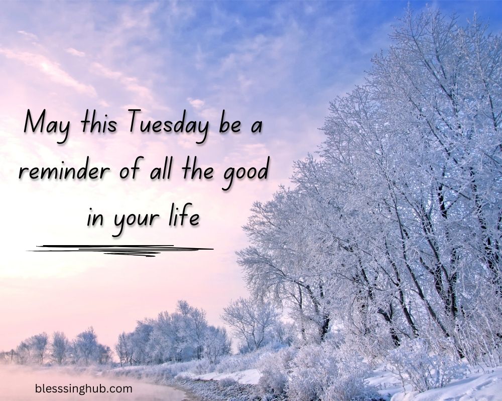 Happy Tuesday blessings