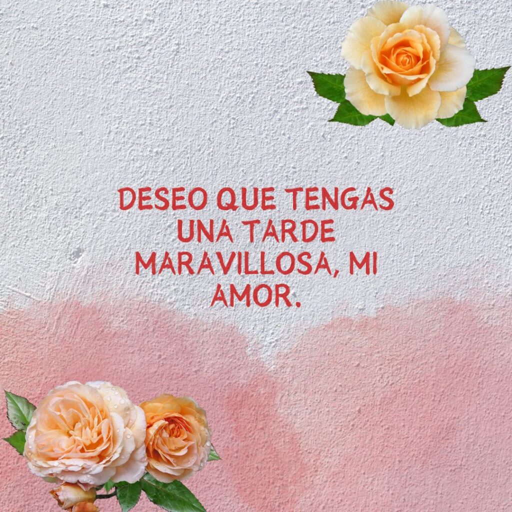 20+ Good Afternoon My Love In Spanish, Wishes, Messages, Quotes