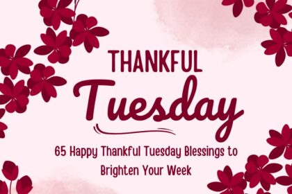 Happy Tuesday blessings