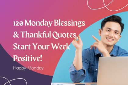 Thankful happy monday blessings