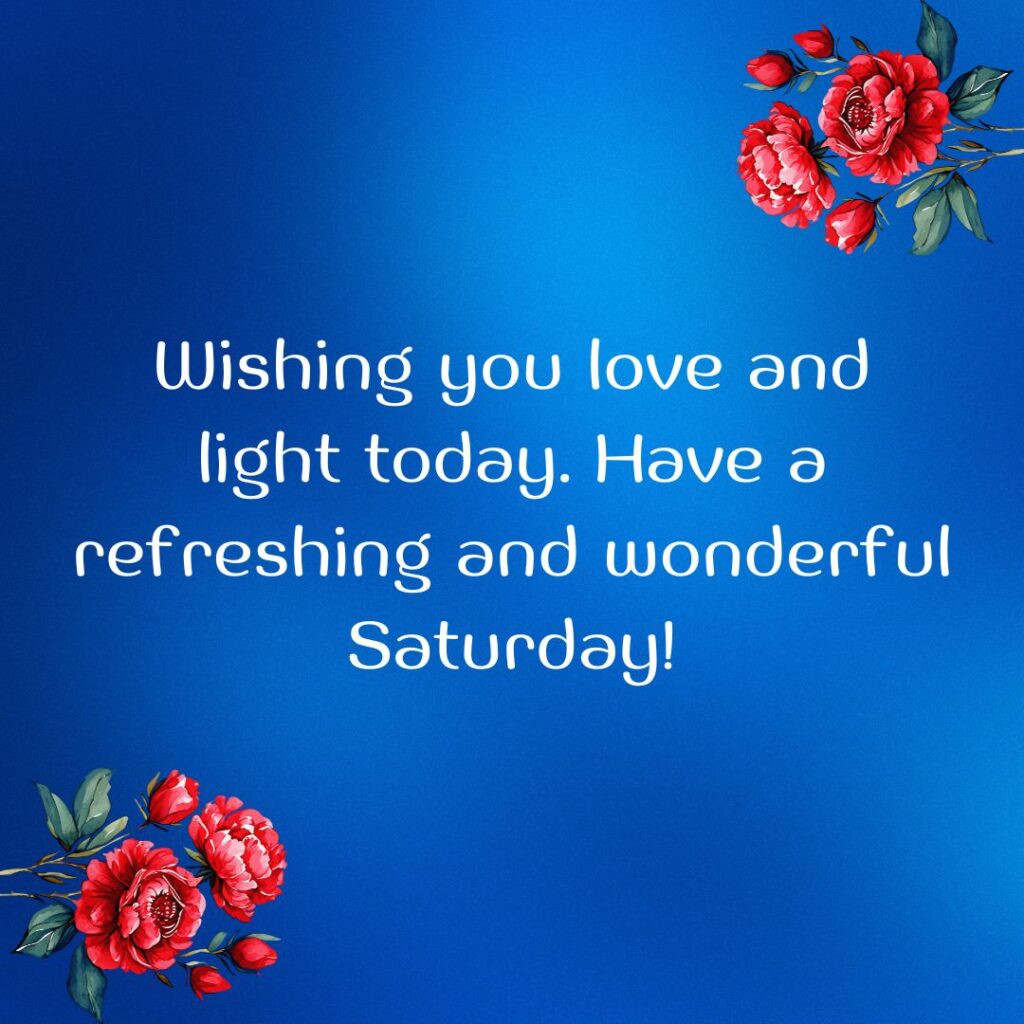 Good Morning Saturday Messages, Wishes Images