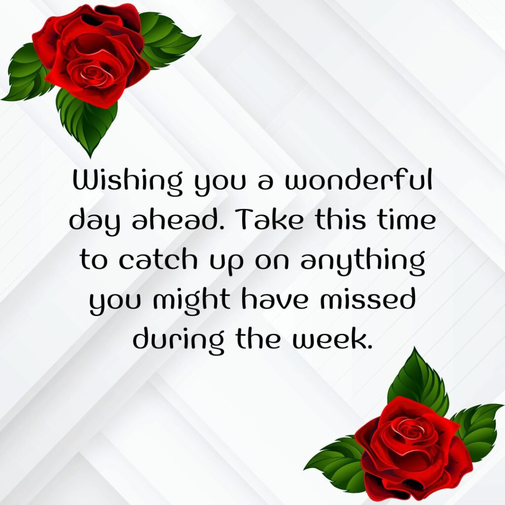 Good Morning Saturday Messages, Wishes Images