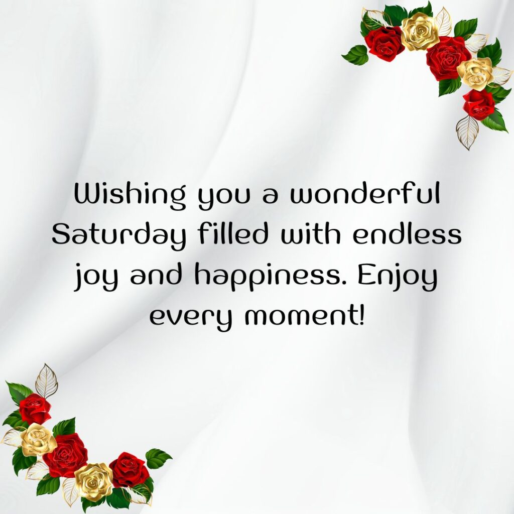 Good Morning Saturday Messages, Wishes Images