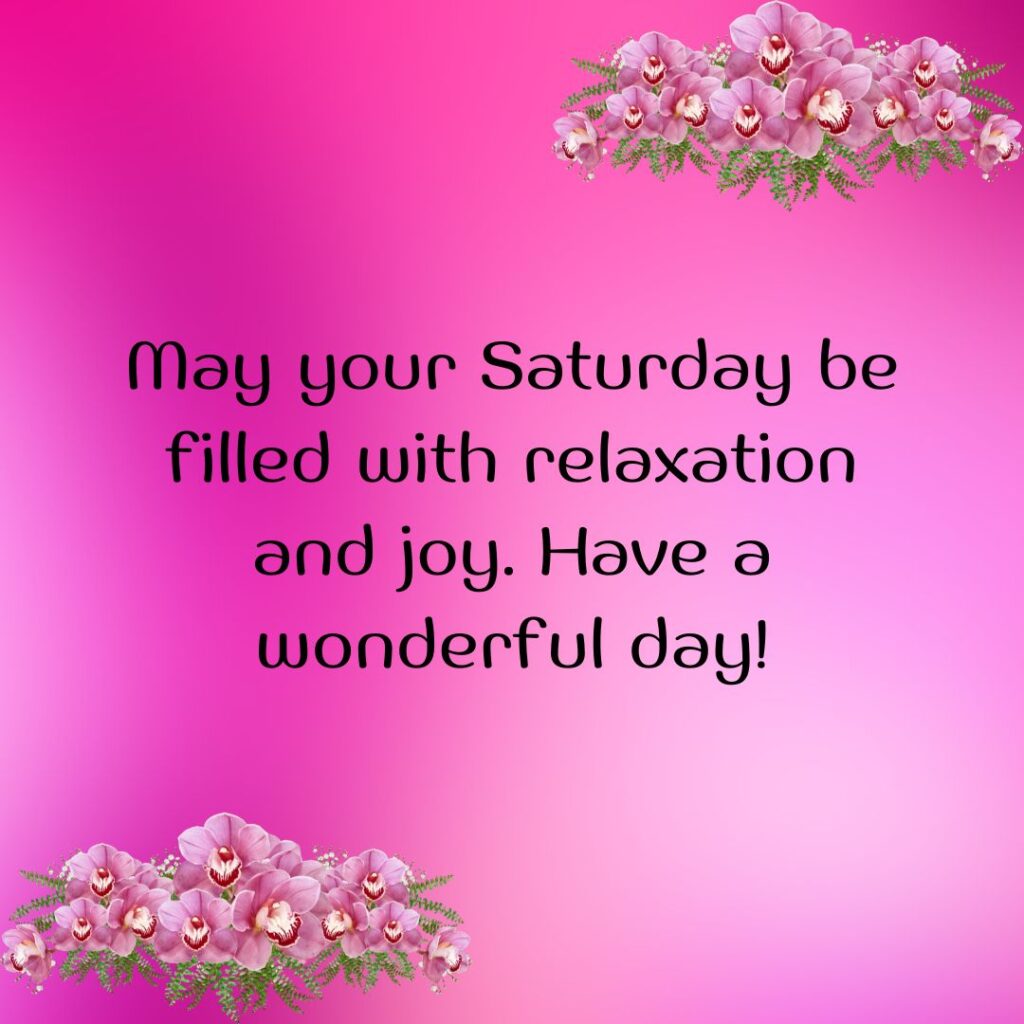 Good Morning Saturday Messages, Wishes Images