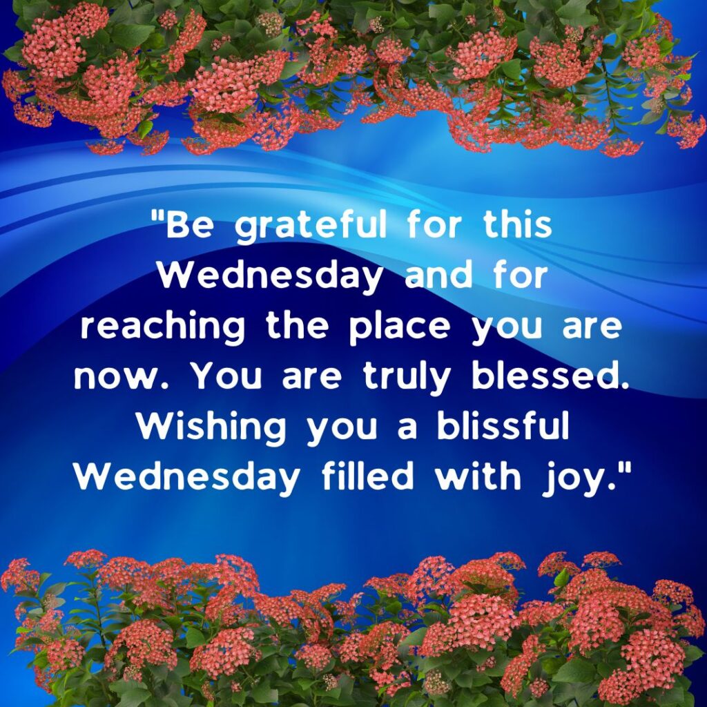 Happy Wednesday Blessings Images and Quotes