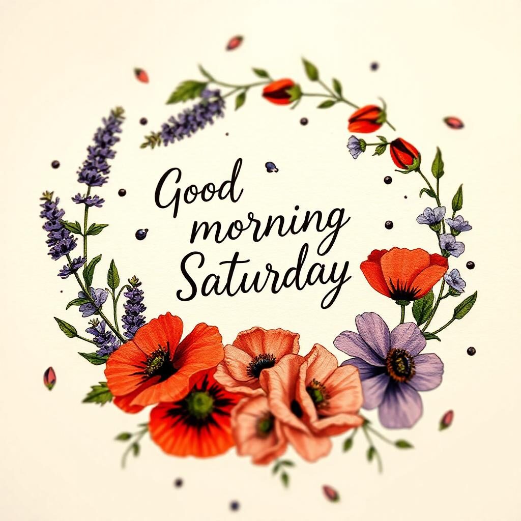 200+ Good Morning Saturday Images for Whatsapp Free Download