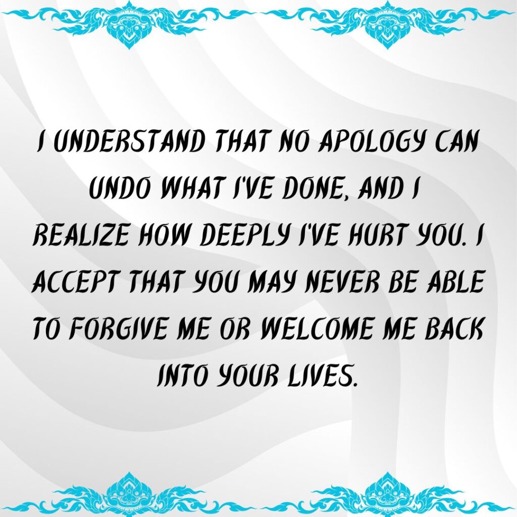 From the Heart—100+ Apologizing Paragraphs!