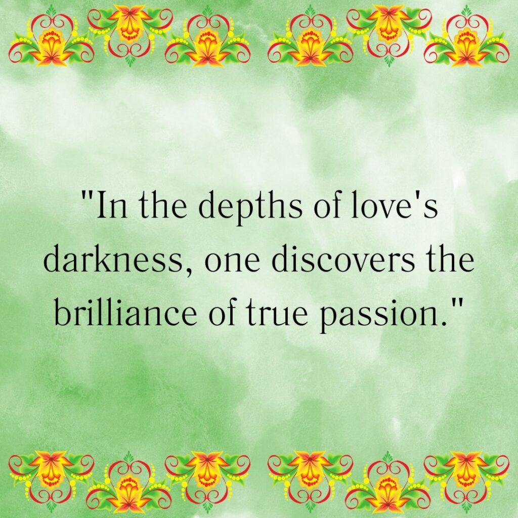 Darker side of love: 99+ Dark love quotes!