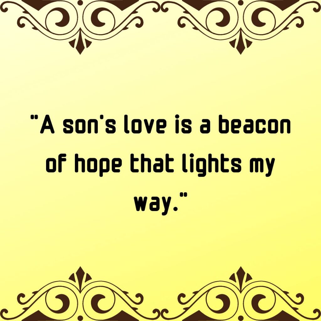 My son is my strength quotes