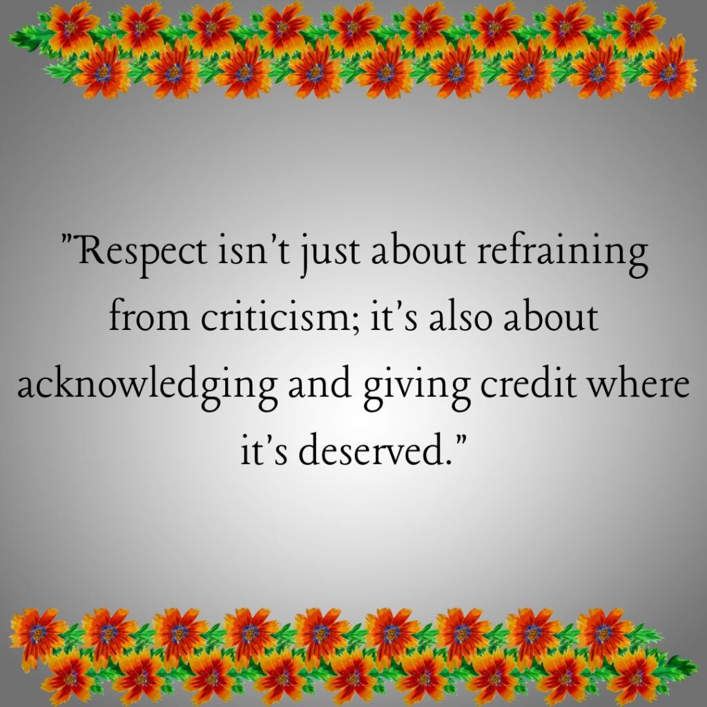 Relationship Respect Quotes