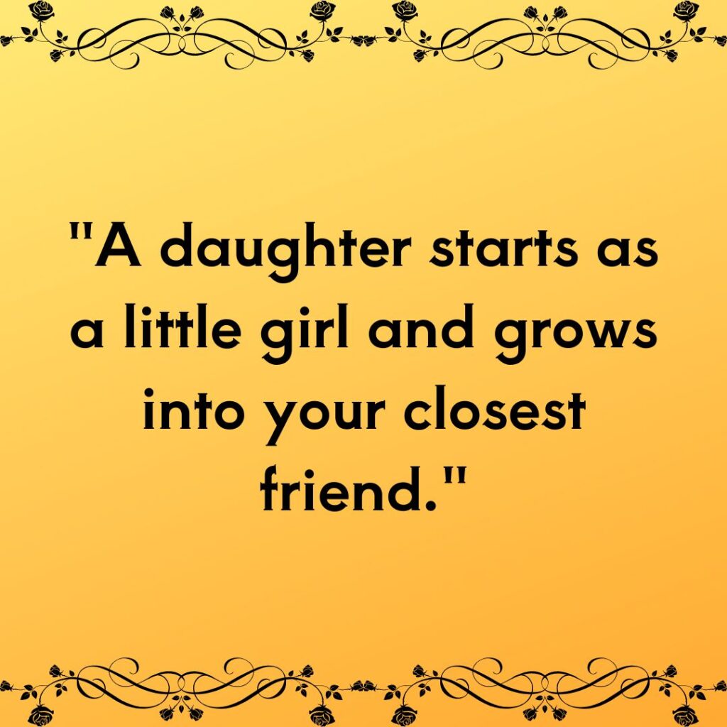 Proud of my daughter's quotes