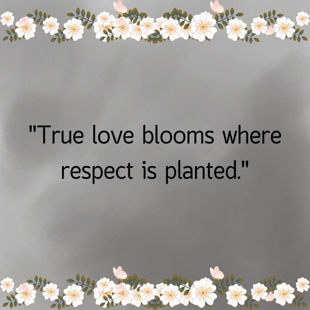 Relationship Respect Quotes