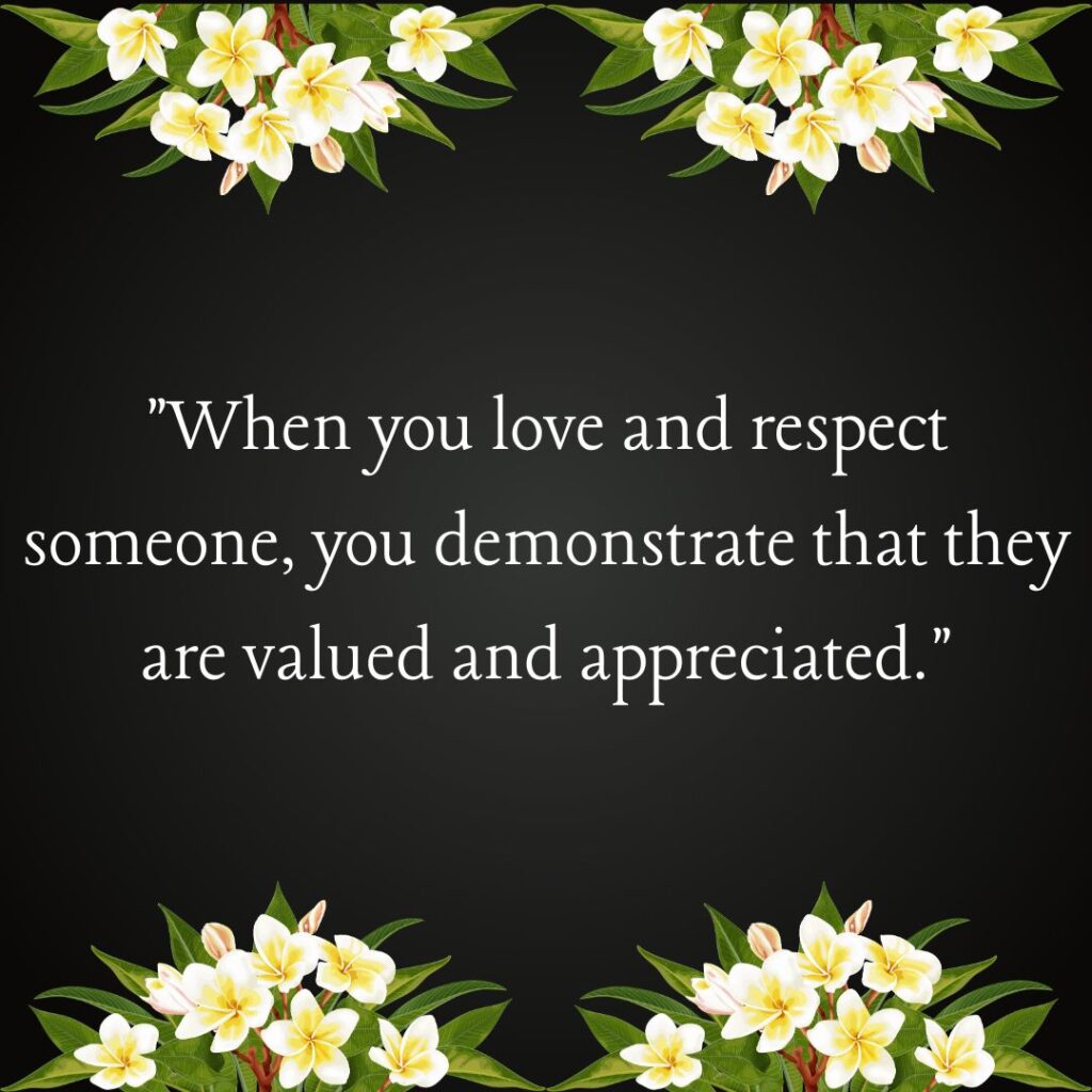 Relationship Respect Quotes