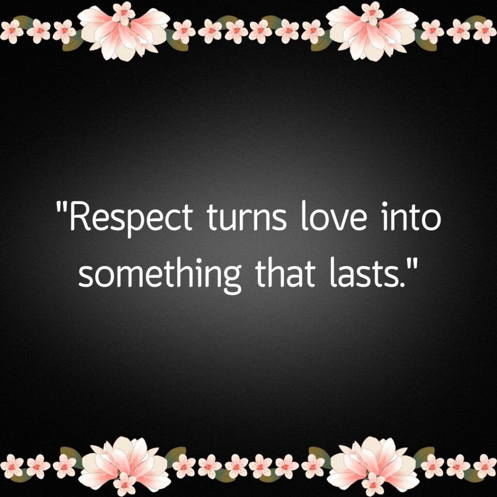 Relationship Respect Quotes