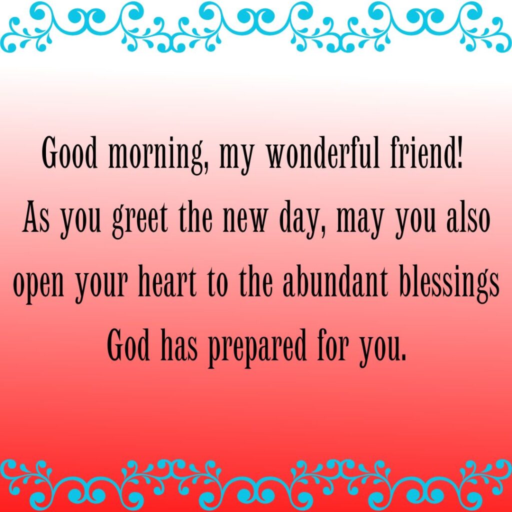 Good Morning God Bless You Quotes!