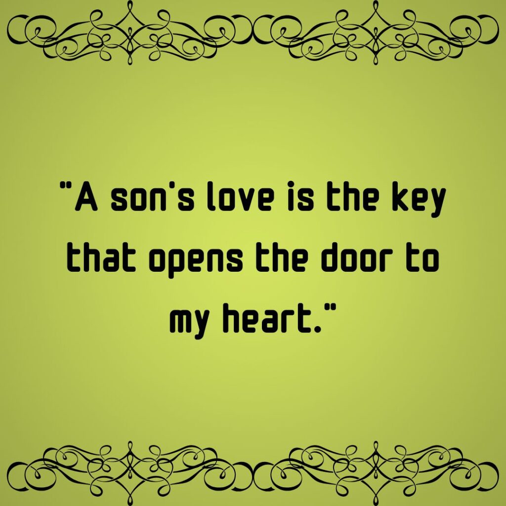 My son is my strength quotes