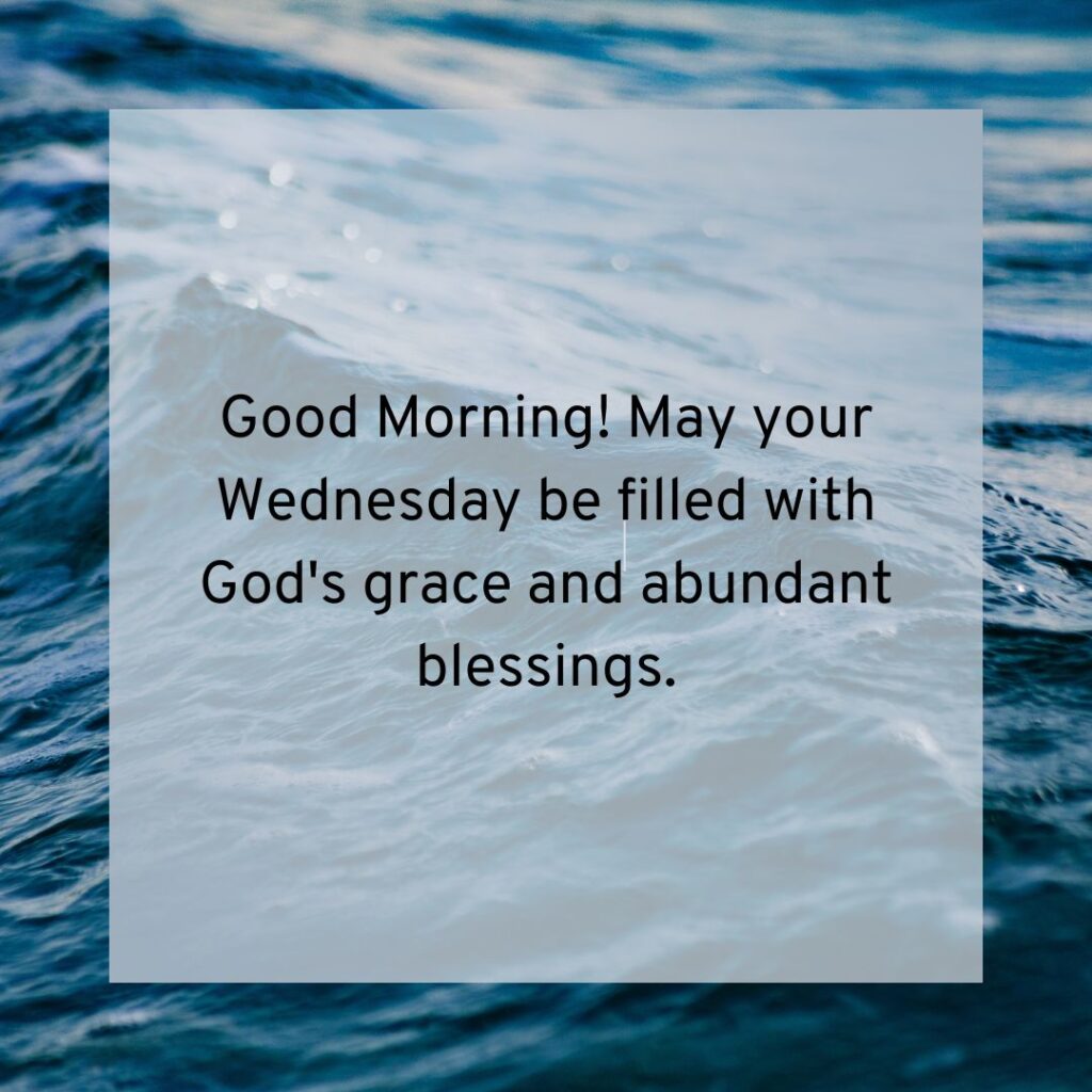 Positive Good Morning Wednesday Blessings