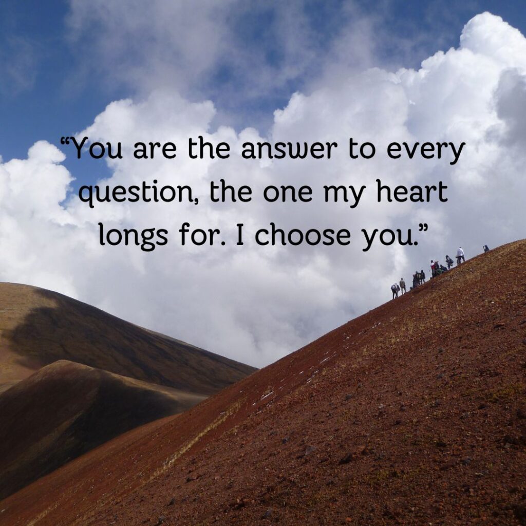 I Choose You Quotes!