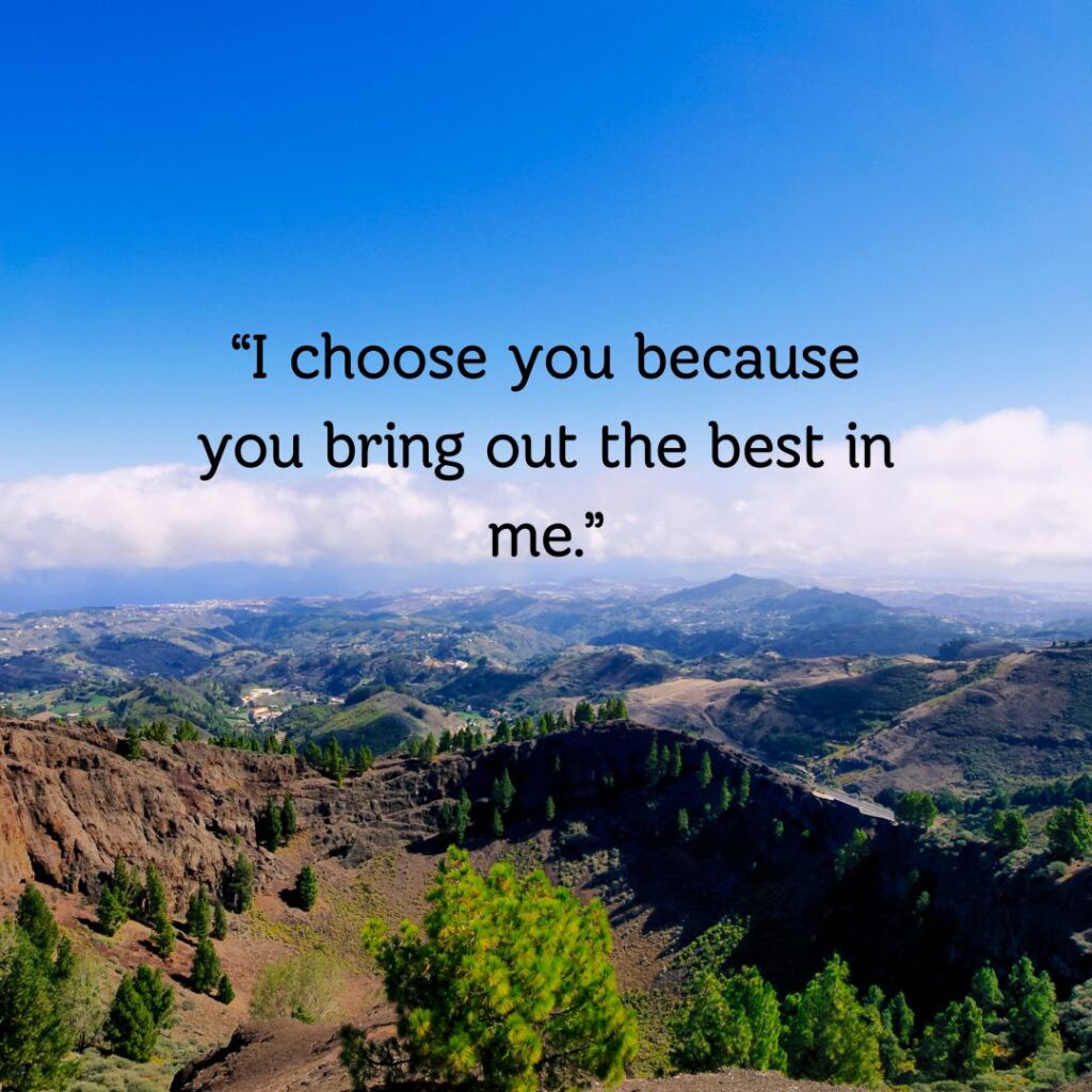 I Choose You Quotes!