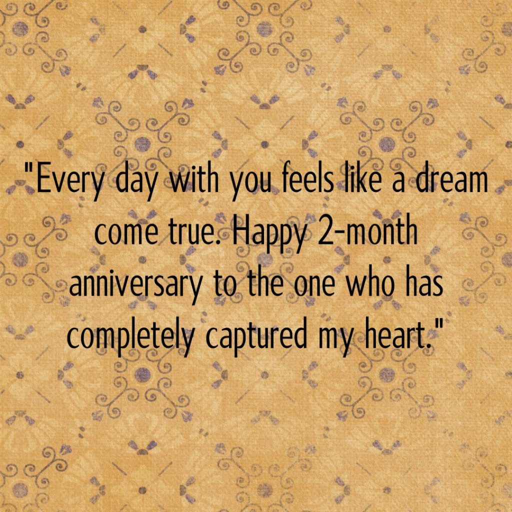 Cheers to Love—120+ Happy 2 Month Anniversary Quotes!