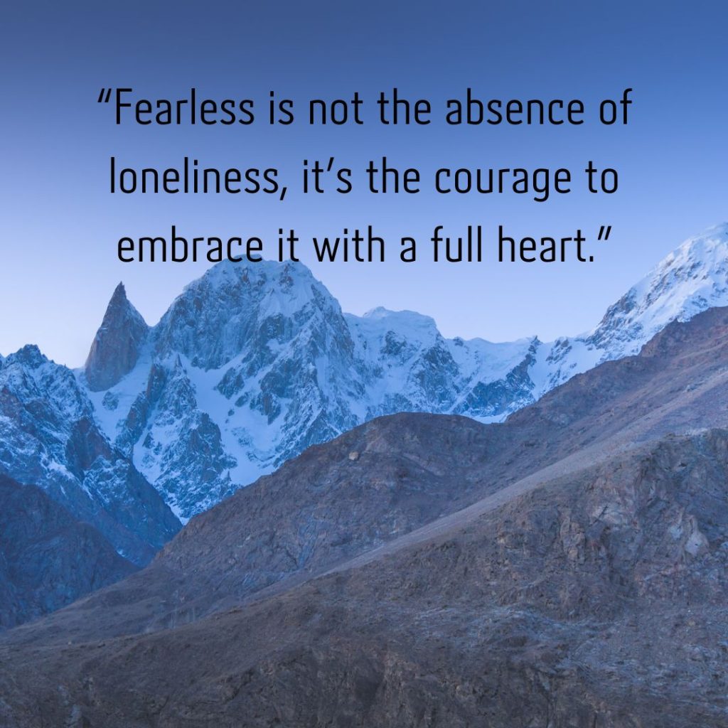 Alone but Fearless: 110+ Attitude Happy Alone Quotes!